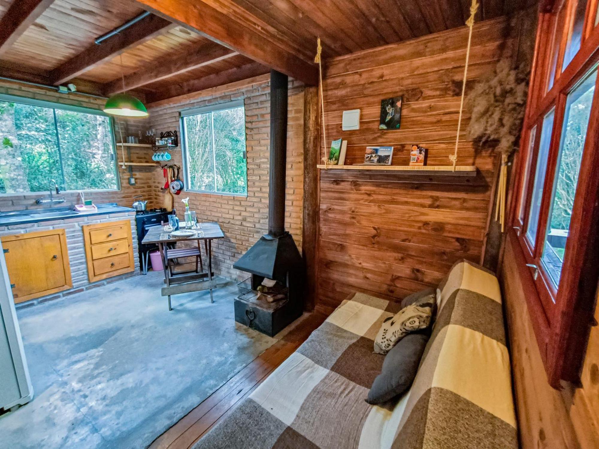 Cabana Na Floresta Rincao Do Fortaleza Cambará Ngoại thất bức ảnh