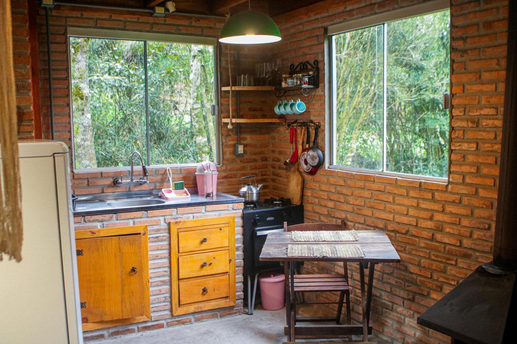 Cabana Na Floresta Rincao Do Fortaleza Cambará Ngoại thất bức ảnh